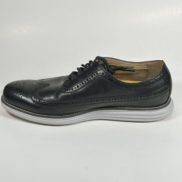 Cole Haan Grand OS Wingtip Oxford Shoes Men’s Size 11 M Black C21198 - Picture 6 of 15